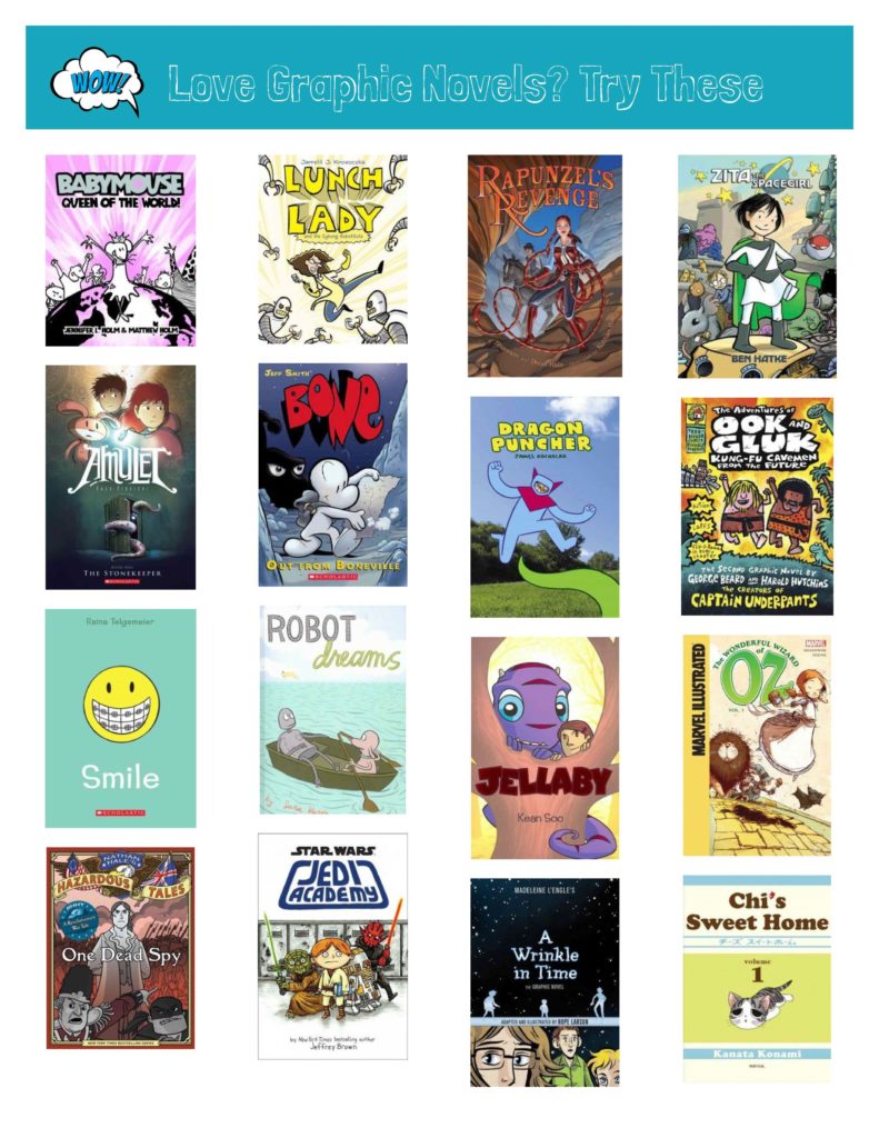 Book List Great Graphic Novels For Kids Granite Media