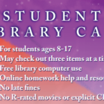 Student Library Cards from Salt Lake County Library Services