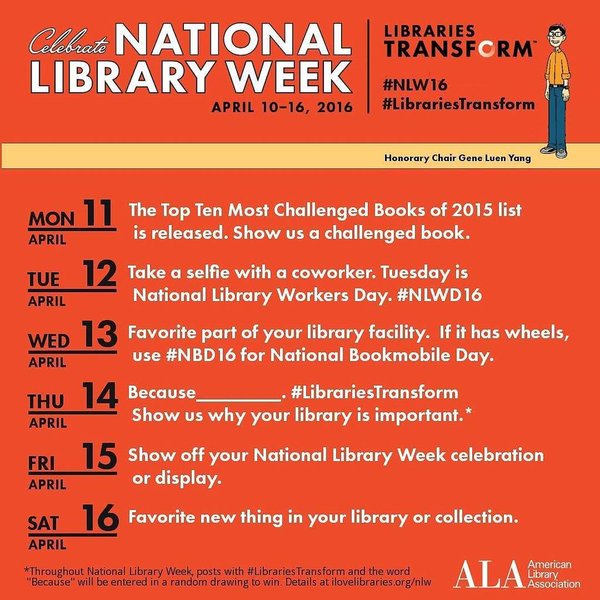 National Library Week Photo Challenge