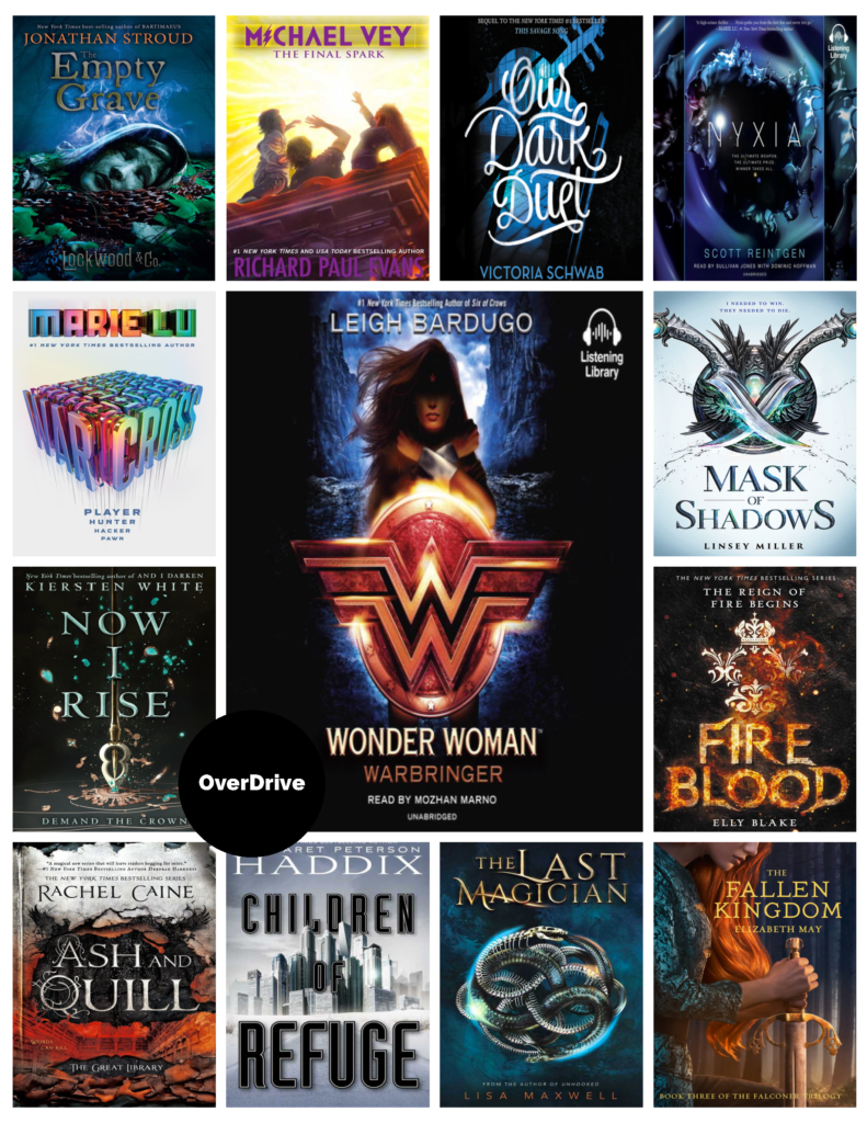 Poster - New YA Books in OverDrive Sept. 2017 - 1