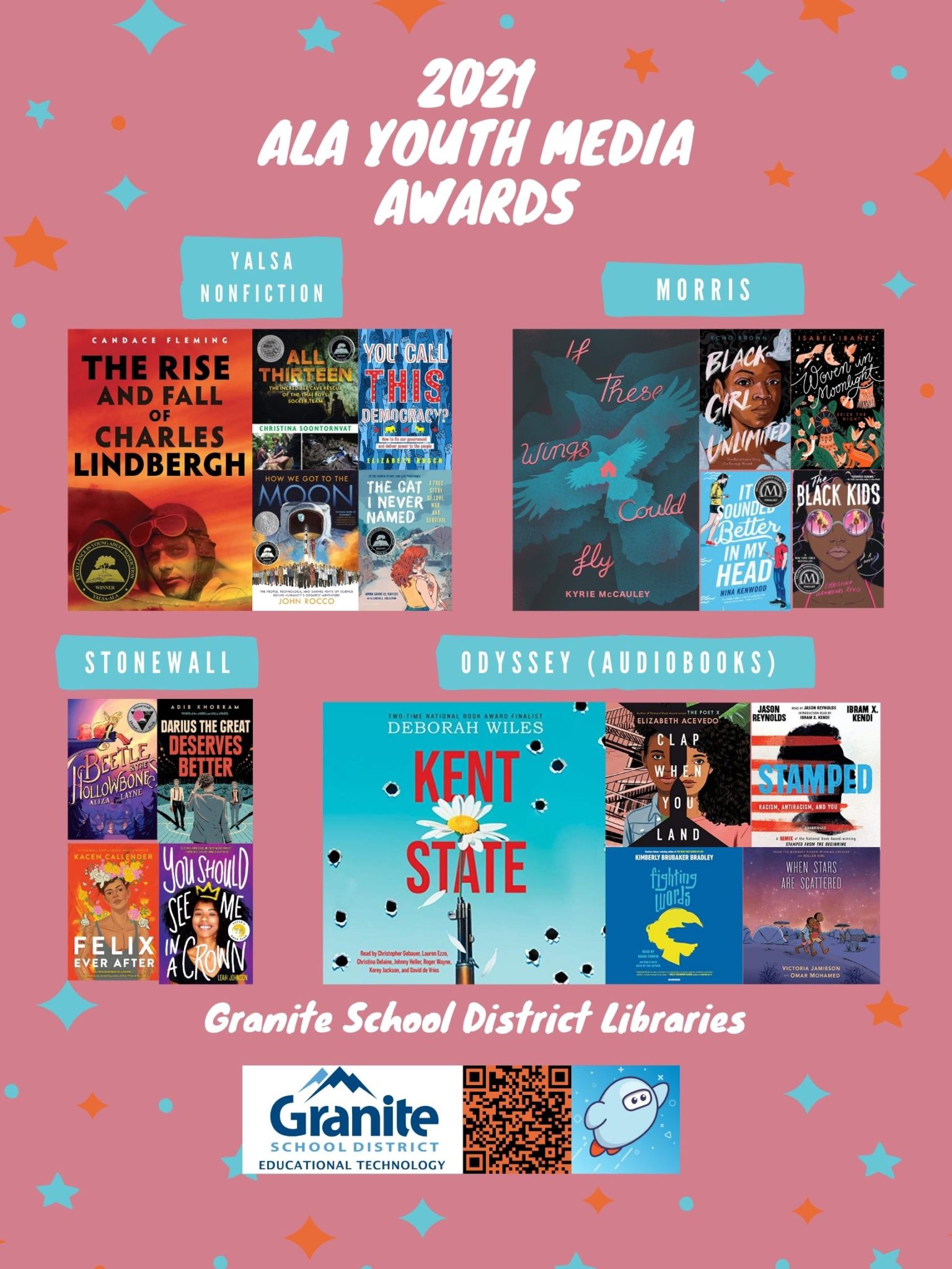 Posters: 2021 ALA Youth Media Awards – Granite Media